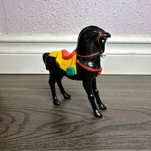 1998 Black Horse Khan 4.5" McDonald's Movie Action Figure #2 Disney Mulan